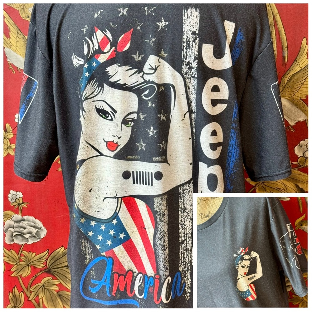 ☀️ FINAL PRICE | Men’s “JEEP America” Tee | #Q15